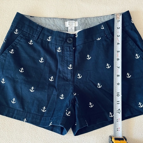 Crown & Ivy Blue Nautical Bermudas - Picture 3 of 4